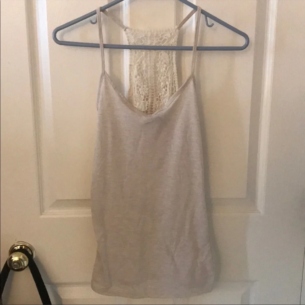 Rue 21 cream tank top size S - Picture 3 of 6